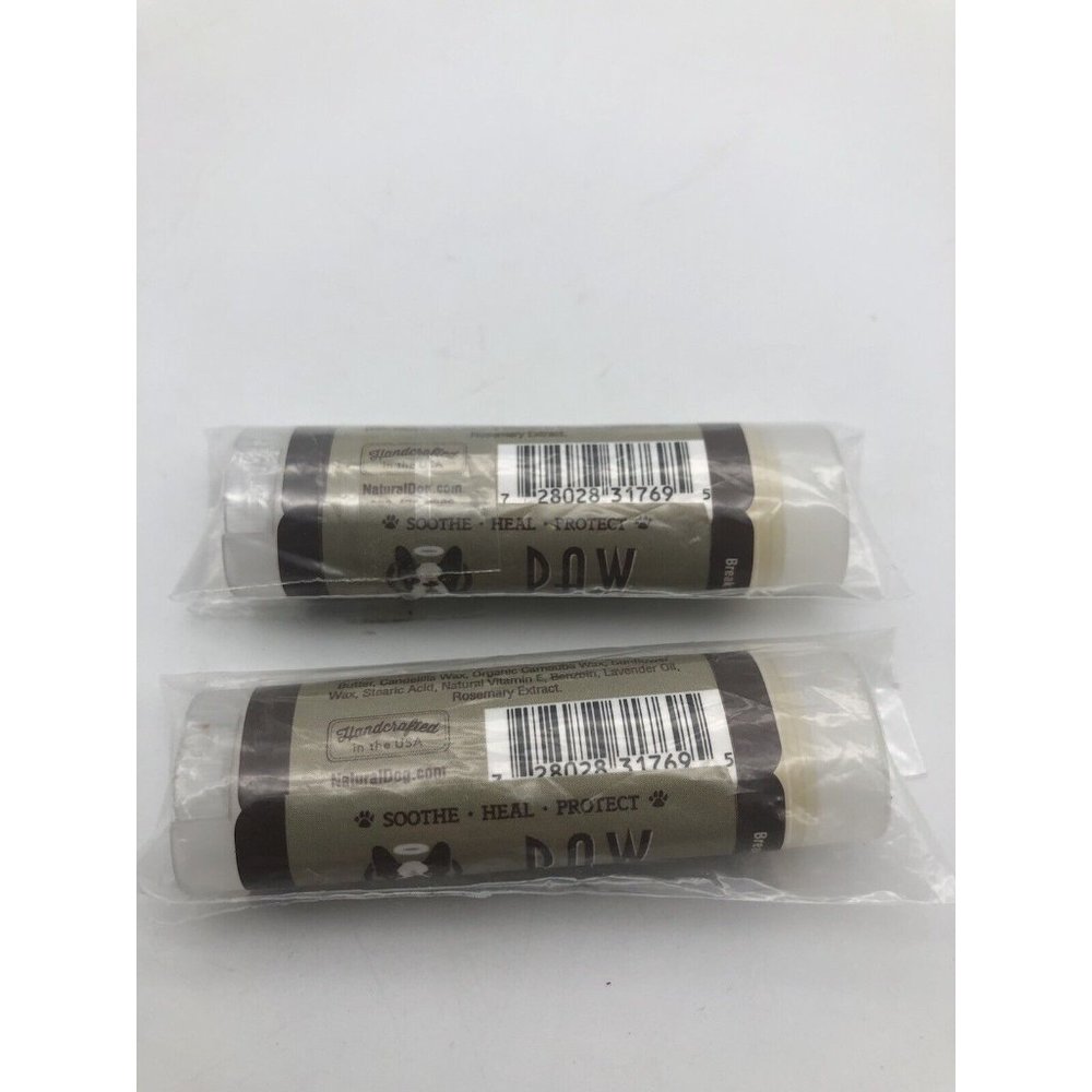 Natural Dog Company PawTection Dog Paw Balm Protects from Hot Surfaces 15 oz 2pc